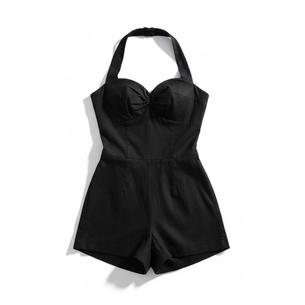 🖤 Co-ord Romper Sarong Set XS - Picture 5 of 11